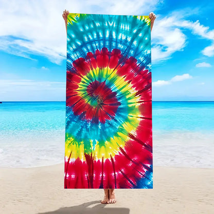 Luna Towel - Quick-Dry Bohemian Mandala Microfiber Beach Towel