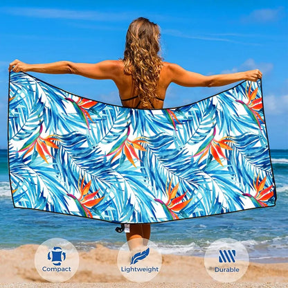 Luna Towel - Quick-Dry Lightweight Extra Large Microfiber Beach Towel