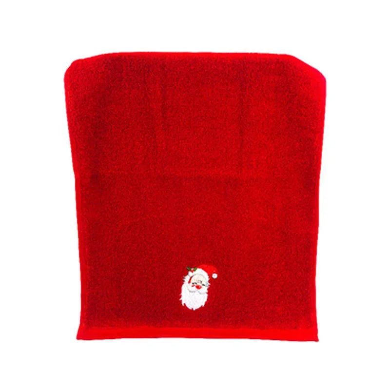 Luna Towel - Ultra-Soft Festive Reindeer & Snowflake Christmas Hand Towel Set