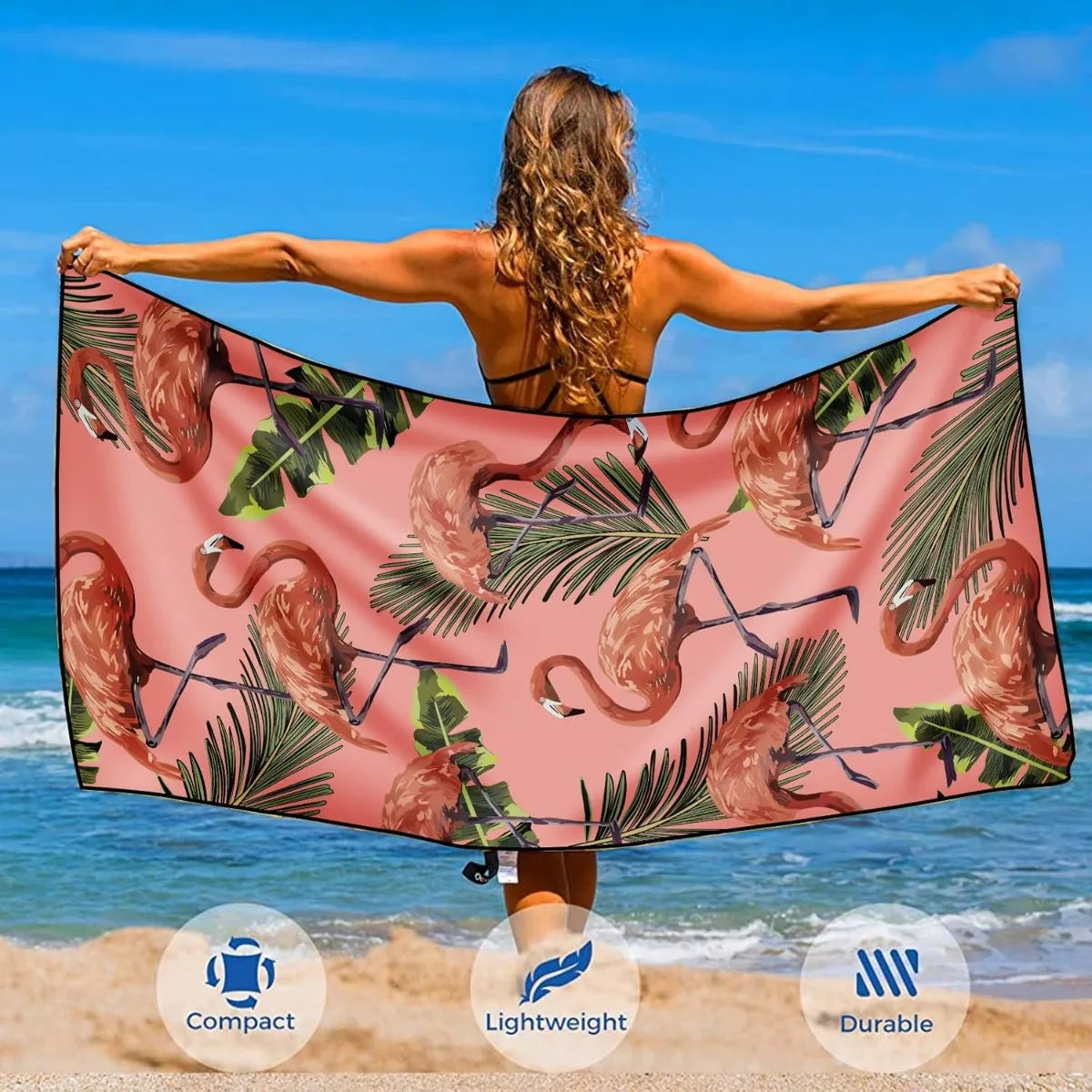 Luna Towel - Quick-Dry Lightweight Extra Large Microfiber Beach Towel