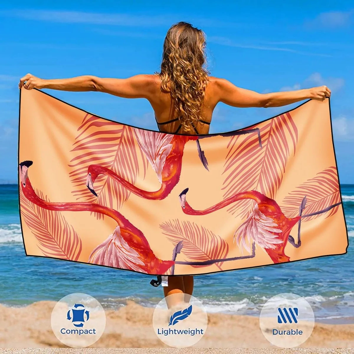 Luna Towel - Quick-Dry Lightweight Extra Large Microfiber Beach Towel