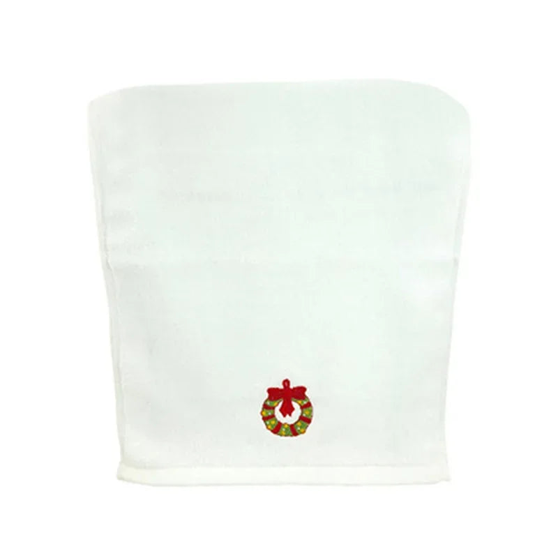 Luna Towel - Ultra-Soft Festive Reindeer & Snowflake Christmas Hand Towel Set