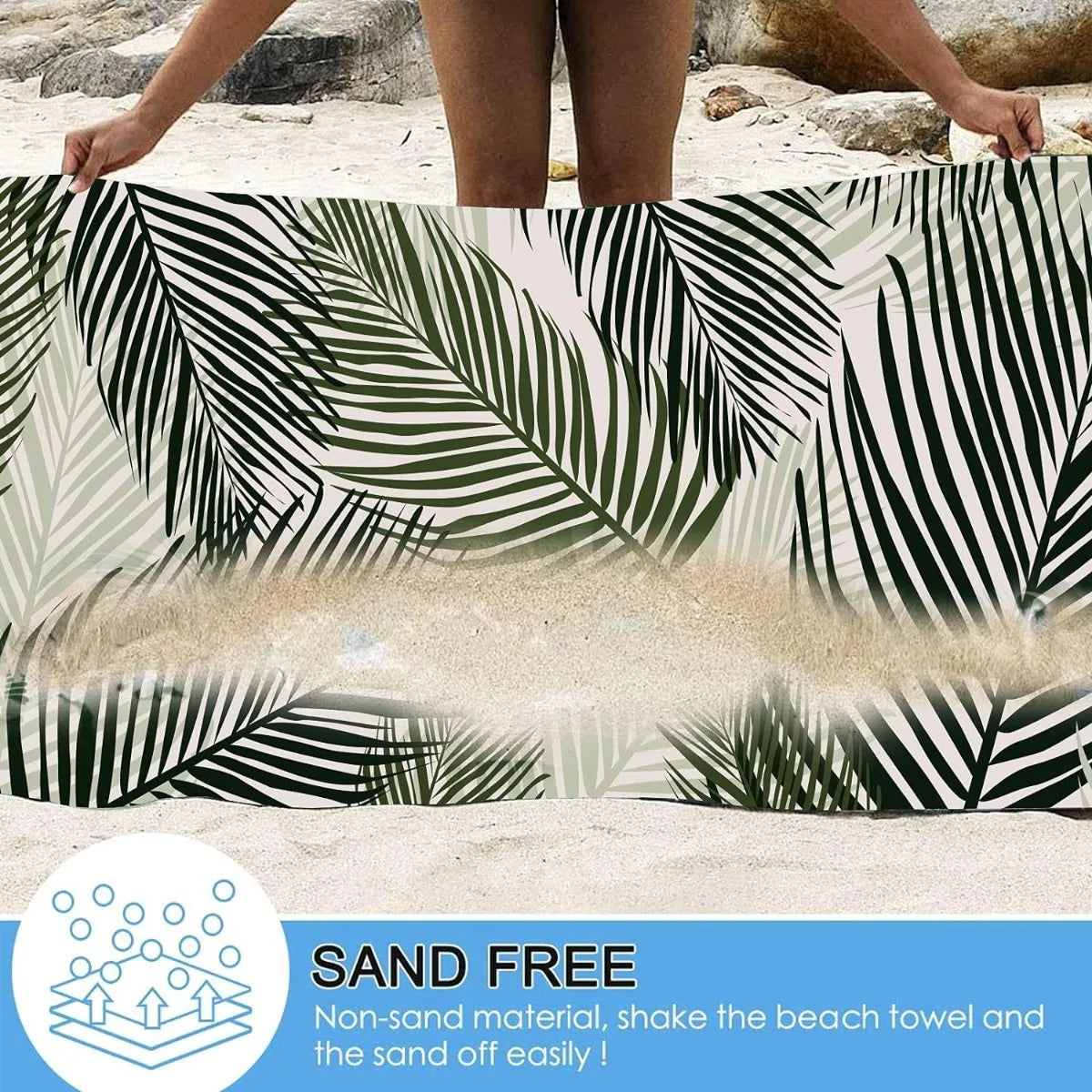 Luna Towel - Quick-Dry Lightweight Extra Large Microfiber Beach Towel