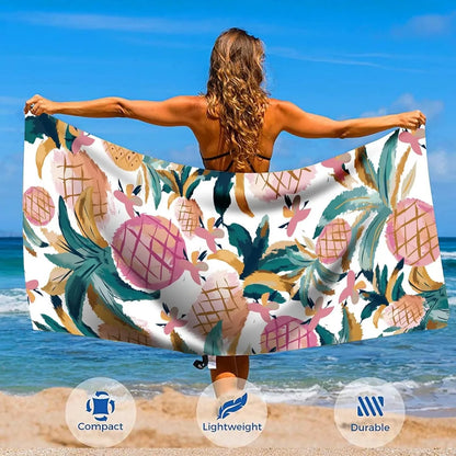 Luna Towel - Quick-Dry Lightweight Extra Large Microfiber Beach Towel
