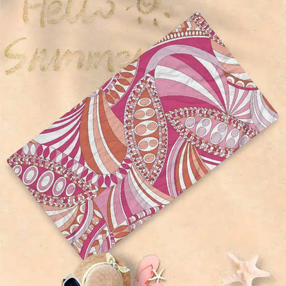 Luna Towel - Sand-Free Tropical Palm Microfiber Beach Towel