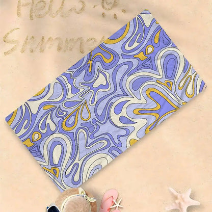 Luna Towel - Sand-Free Tropical Palm Microfiber Beach Towel